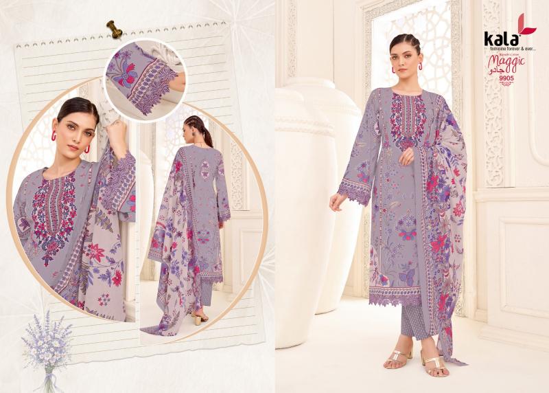 Kala maggic vol 25 wholesale dress material suppliers in ahmedabad